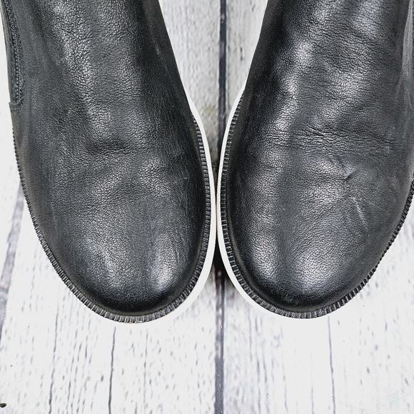 JOHNSTON & MURPHY | Emery zip leather slipon sneakers - Picture 5 of 11